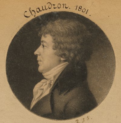 Jean Simon Chaudron tekijältä Charles Balthazar Julien Févret de Saint-Mémin