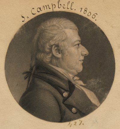 John Campbell tekijältä Charles Balthazar Julien Févret de Saint-Mémin