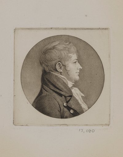 Tuomari Joseph Hopper Nicholson tekijältä Charles Balthazar Julien Févret de Saint-Mémin
