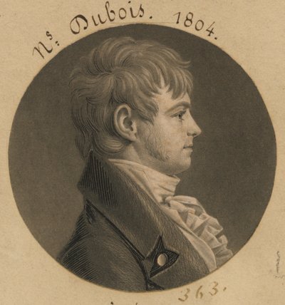 Nicholas DuBois tekijältä Charles Balthazar Julien Févret de Saint-Mémin