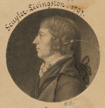 Peter Schuyler Livingston tekijältä Charles Balthazar Julien Févret de Saint-Mémin