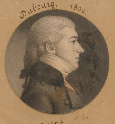 Pierre Francois DuBourg tekijältä Charles Balthazar Julien Févret de Saint-Mémin