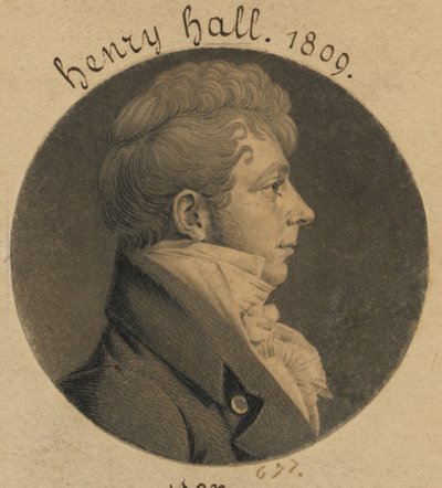 Mahdollisesti Henry Hall tai Sutton Hall tekijältä Charles Balthazar Julien Févret de Saint-Mémin