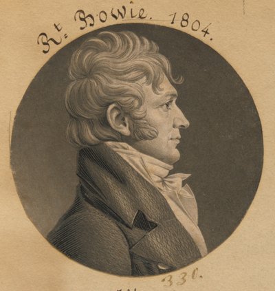 Robert Bowie tekijältä Charles Balthazar Julien Févret de Saint-Mémin
