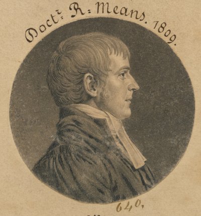 Robert Means tekijältä Charles Balthazar Julien Févret de Saint-Mémin