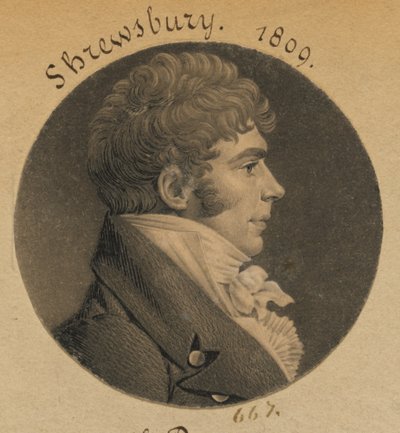 Shrewsbury tekijältä Charles Balthazar Julien Févret de Saint-Mémin