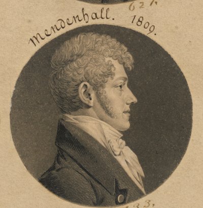 Thomas Mendenhall, Jr. tekijältä Charles Balthazar Julien Févret de Saint-Mémin