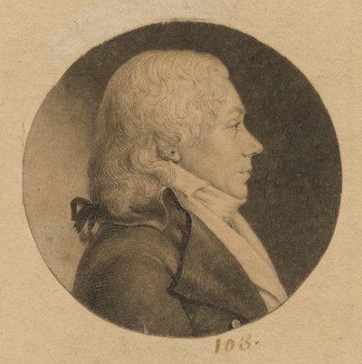 Tunnistamaton mies tekijältä Charles Balthazar Julien Févret de Saint-Mémin