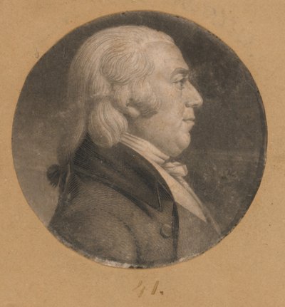 Unbekannter Mann tekijältä Charles Balthazar Julien Févret de Saint-Mémin