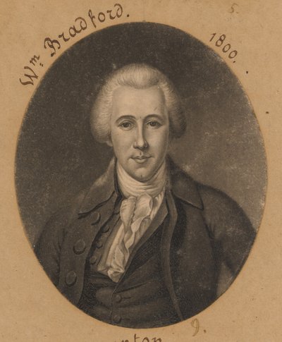William Bradford, Jr. tekijältä Charles Balthazar Julien Févret de Saint-Mémin