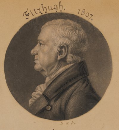 William Fitzhugh tekijältä Charles Balthazar Julien Févret de Saint-Mémin
