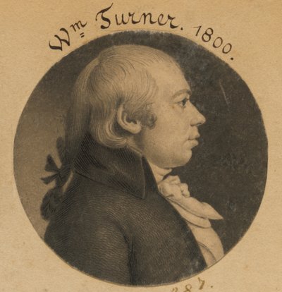 William Turner tekijältä Charles Balthazar Julien Févret de Saint-Mémin