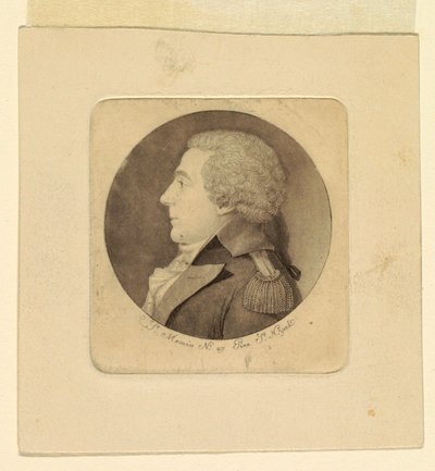 Nuoren miehen muotokuva tekijältä Charles Balthazar Julien Févret de Saint Mémin