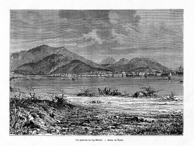 Cap Haitien, Haiti, 1800-luku tekijältä Charles Barbant