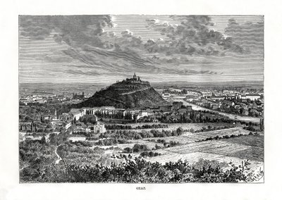 Graz, Itävalta, 1879 tekijältä Charles Barbant