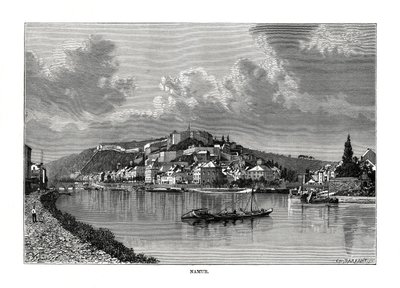 Namur, Belgia, 1879 tekijältä Charles Barbant