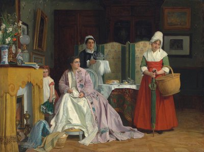 Uusi palvelija tekijältä Charles Baugniet