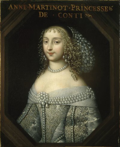 Anne Marie Martinozzi 1637-1672, Contin prinsessa, noin 1665. tekijältä Charles Beaubrun