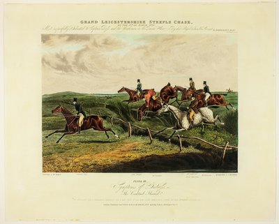 Hätäoireet, elokuvasta The Grand Steeplechase Over Leicestershire. tekijältä Charles Bentley