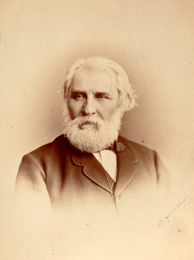 Ivan Turgenev, venäläinen kirjailija, 1800-luvun loppu tekijältä Charles Bergamasco