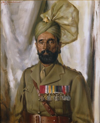 Subaddar Khudadad Khan VC, 10. Baloch-rykmentti, 1914-35 tekijältä Charles Bevan