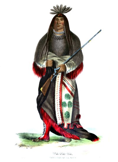 Wanata ("Laturi"), Siouxin suurpäällikkö tekijältä Charles Bird King