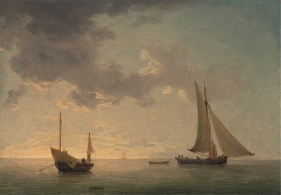 Lugger ja Smack in Light Airs tekijältä Charles Brooking