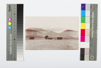 Mountainous Vista, Sacromonte, n. 1900 (albumiprintti) tekijältä Charles Burlingame Waite