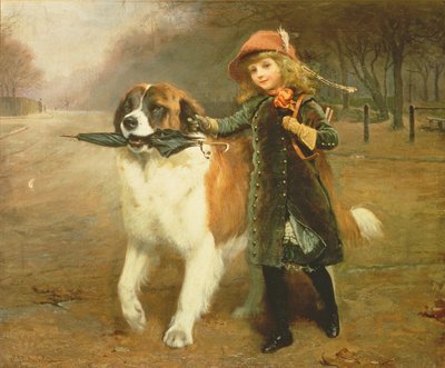 Kouluun, 1883 tekijältä Charles Burton