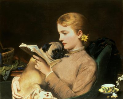 Blondi ja brunette tekijältä Charles Burton Barber