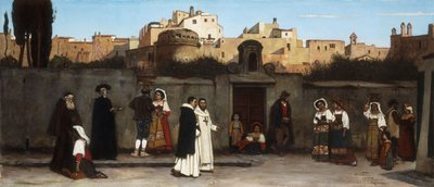 Roman Street Scene, 1872 tekijältä Charles Caryl Coleman