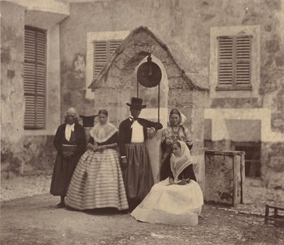 Baleaarit, Palman ja sen ympäristön kyläläiset, 1860. tekijältä Charles Clifford