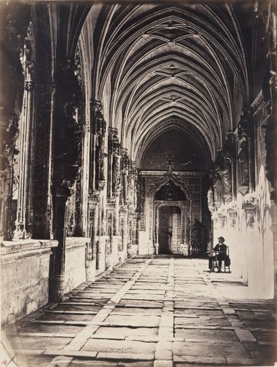 [Kuninkaiden Pyhän Johanneksen kirkon luostarit, Toledo, Espanja], n. 1858. tekijältä Charles Clifford