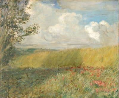 "Maissipelto", 1888-1909 tekijältä Charles Edward Conder