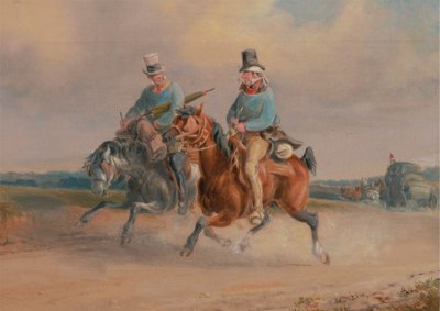 Kohtaus tiellä Ranskassa tekijältä Charles Cooper Henderson