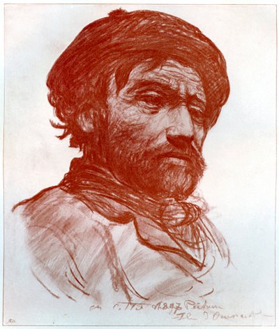 Miehen muotokuva, 1899. tekijältä Charles Cottet