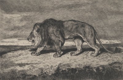 Leijona kävelee, 1866-1897. tekijältä Charles Courtry