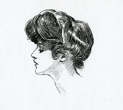 Gibsonin tyttö, noin 1902 tekijältä Charles Dana Gibson