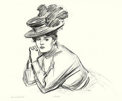 Tutkimus (litografia) tekijältä Charles Dana Gibson