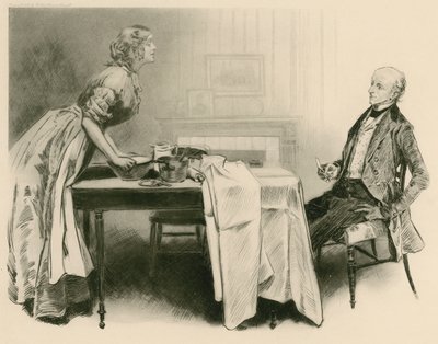 Dick Swiveller ja Marchioness tekijältä Charles Dana Gibson