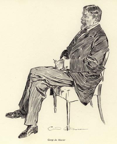 George Du Maurier, muotokuva tekijältä Charles Dana Gibson