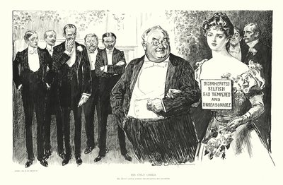 Hänen ainoa lapsensa (litografia) tekijältä Charles Dana Gibson