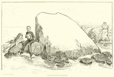 Kuvitus Social Ladderille tekijältä Charles Dana Gibson