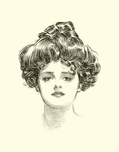 Illustration for The Social Ladder tekijältä Charles Dana Gibson
