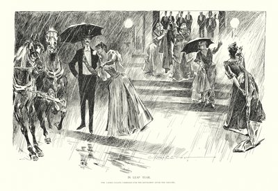Karkausvuonna (litografia) tekijältä Charles Dana Gibson