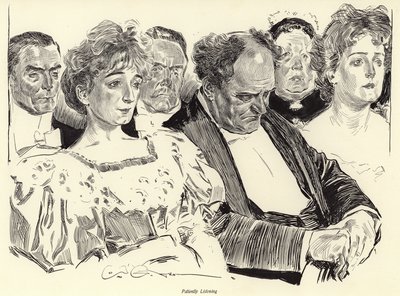 Kärsivällisesti kuunnellen tekijältä Charles Dana Gibson