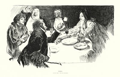 Puzzle (litografia) tekijältä Charles Dana Gibson