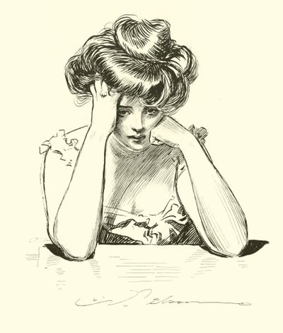 Hän päättää kuolla tohtori Bottlesista huolimatta - tekijältä Charles Dana Gibson