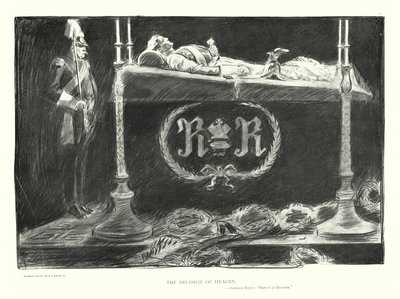 Taivaan päätös (litografia) tekijältä Charles Dana Gibson