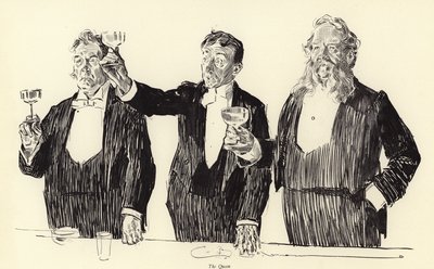 Kuningatar, kuninkaallinen paahtoleipä tekijältä Charles Dana Gibson